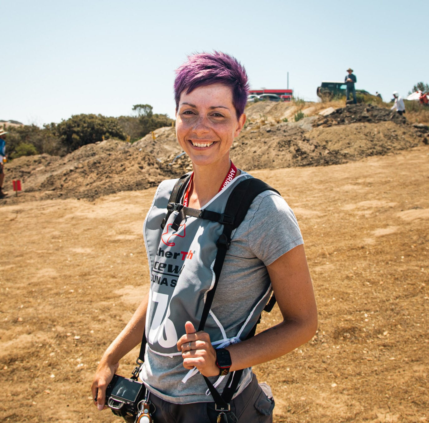 Steph Vetterly at Laguna Seca 2022